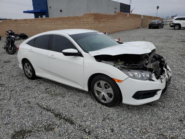 2HGFC2F50HH563574 - 2017 HONDA CIVIC LX WHITE photo 4