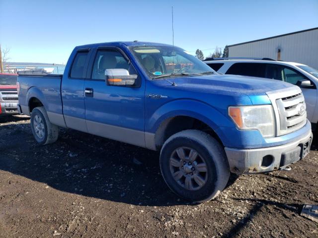 1FTPX14V79FB41616 - 2009 FORD F150 SUPER CAB BLUE photo 4