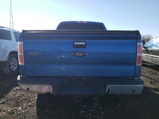 1FTPX14V79FB41616 - 2009 FORD F150 SUPER CAB BLUE photo 6