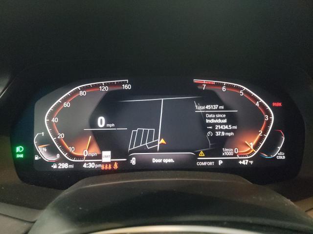 5UXCR6C07L9C70457 - 2020 BMW X5 XDRIVE40I CHARCOAL photo 9