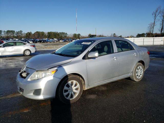 2T1BU40E09C169969 - 2009 TOYOTA COROLLA BASE SILVER photo 1
