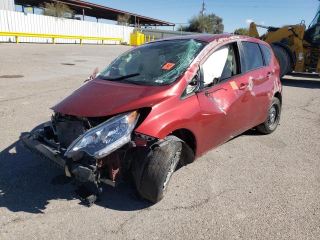 3N1CE2CP6KL357825 - 2019 NISSAN VERSA NOTE S RED photo 1