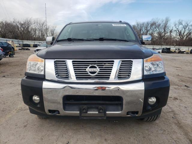 1N6BA0EC8DN301792 - 2013 NISSAN TITAN S BLACK photo 5