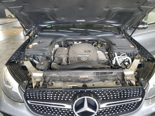 WDC0J4KB1JF302652 - 2018 MERCEDES-BENZ GLC COUPE 300 4MATIC GRAY photo 12