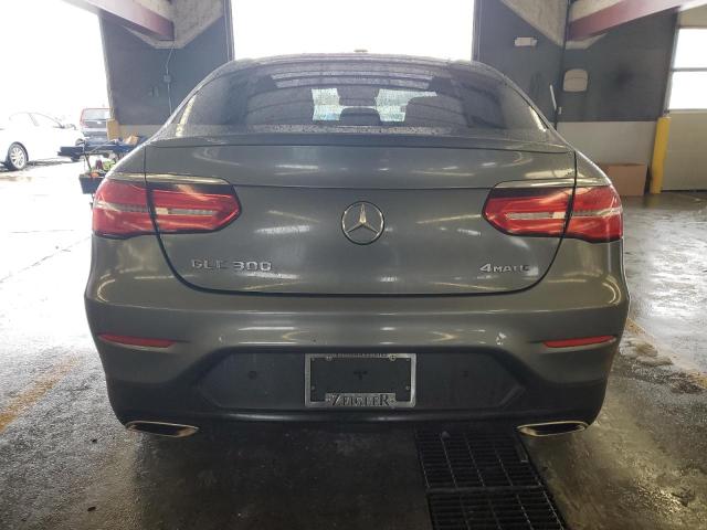WDC0J4KB1JF302652 - 2018 MERCEDES-BENZ GLC COUPE 300 4MATIC GRAY photo 6