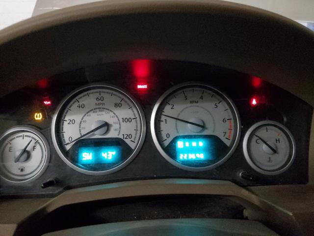 2A8HR54P78R696671 - 2008 CHRYSLER TOWN & COU TOURING Qızıl foto 9