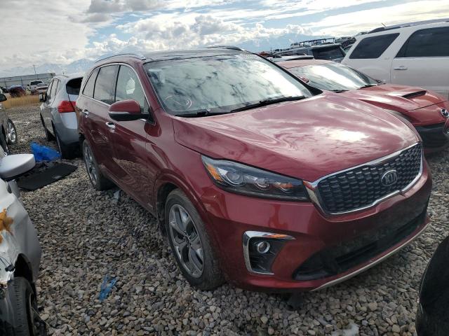 5XYPKDA54KG456770 - 2019 KIA SORENTO SX BURGUNDY photo 4