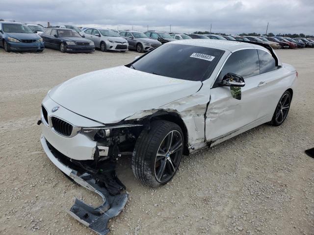 WBA4Z1C50KEE51309 - 2019 BMW 430I WHITE photo 1