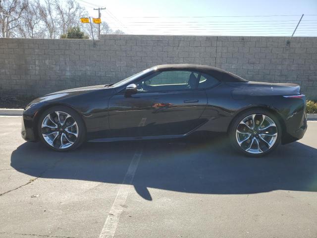 JTHKPAAY0MA104226 - 2021 LEXUS LC 500 BLACK photo 2