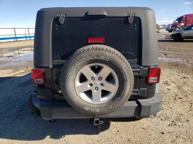 1C4BJWDG6CL240088 - 2012 JEEP WRANGLER U SPORT Schwarz Foto 6