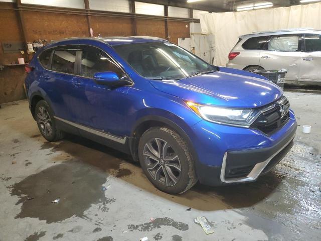 7FARW2H9XLE007939 - 2020 HONDA CR-V TOURING BLUE photo 4