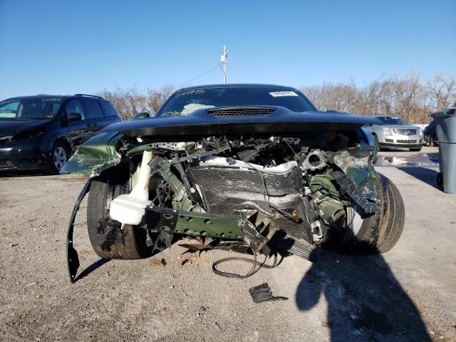 2C3CDZFJ0KH544975 - 2019 DODGE CHALLENGER R/T SCAT PACK GREEN photo 9