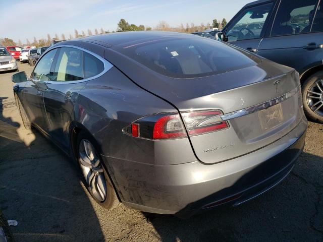 5YJSA1DN2CFP01985 - 2012 TESLA MODEL S Մոխրագույն լուսանկար 2