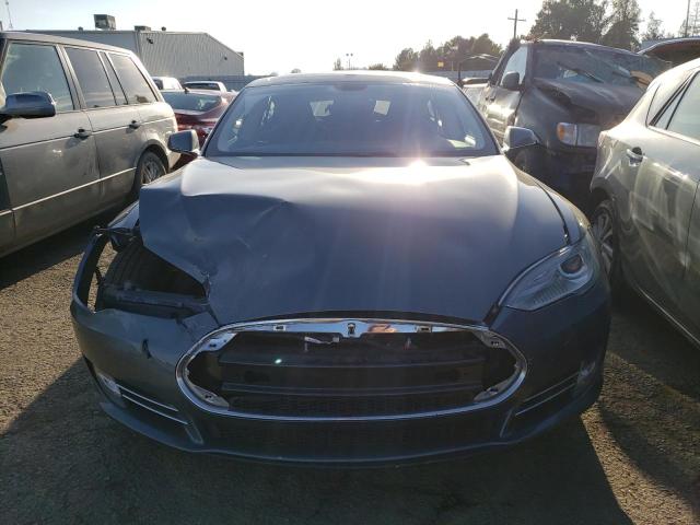5YJSA1DN2CFP01985 - 2012 TESLA MODEL S Մոխրագույն լուսանկար 5