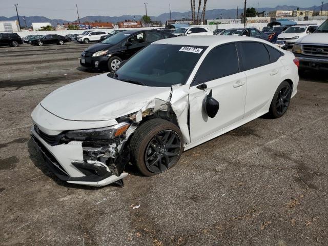 2HGFE2F52NH573836 - 2022 HONDA CIVIC SPORT 白色 照片 1