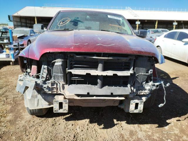 1C6RR6FT6KS741978 - 2019 RAM 1500 CLASS TRADESMAN BURGUNDY photo 5