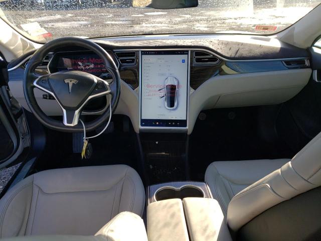 5YJSA1E28FF114618 - 2015 TESLA MODEL S Արծաթագույն լուսանկար 8