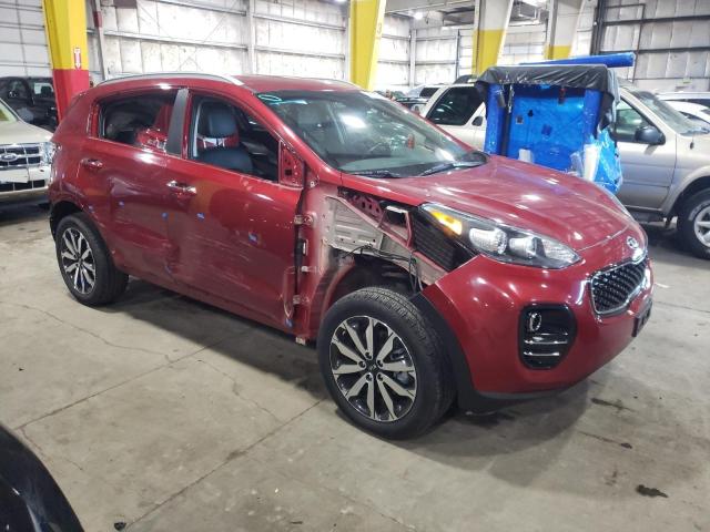 KNDPNCAC8H7134459 - 2017 KIA SPORTAGE L EX RED photo 4