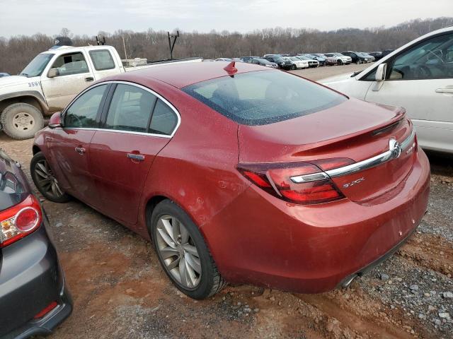 2G4GN5EX1E9182898 - 2014 BUICK REGAL PREMIUM RED photo 2