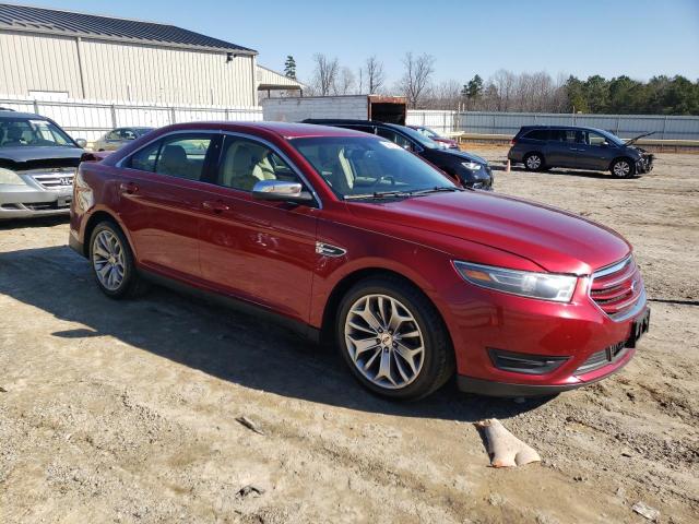 1FAHP2F84FG102494 - 2015 FORD TAURUS LIMITED RED photo 4