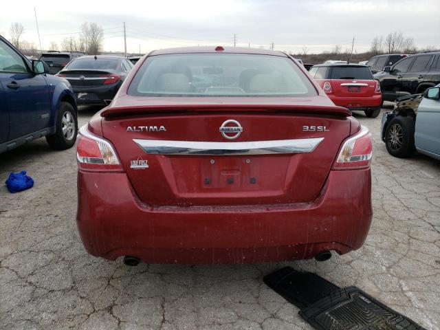 1N4BL3AP4DC125056 - 2013 NISSAN ALTIMA 3.5S RED photo 6