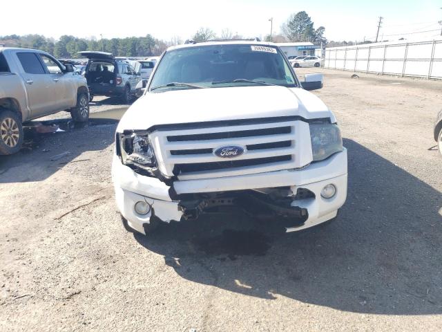 1FMJK1K52AEB65495 - 2010 FORD EXPEDITION EL LIMITED WHITE photo 5