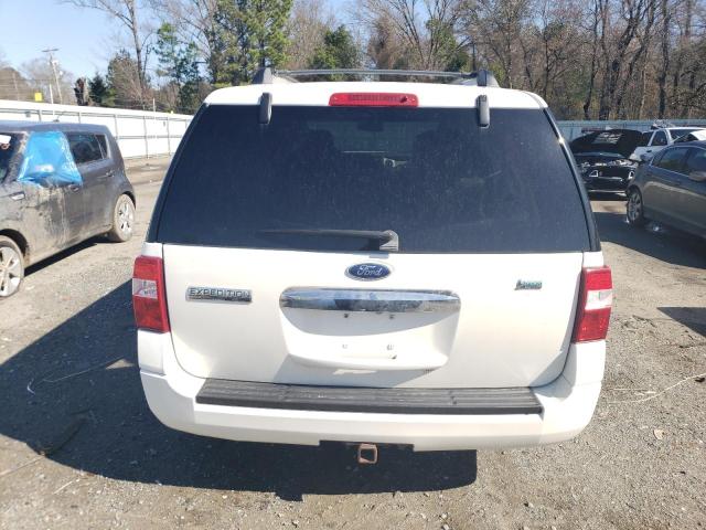 1FMJK1K52AEB65495 - 2010 FORD EXPEDITION EL LIMITED WHITE photo 6