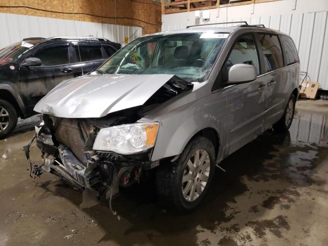 2C4RC1BGXFR707233 - 2015 CHRYSLER TOWN & COU TOURING ვერცხლისფერი ფოტო 1