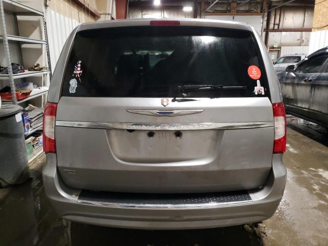 2C4RC1BGXFR707233 - 2015 CHRYSLER TOWN & COU TOURING ვერცხლისფერი ფოტო 6