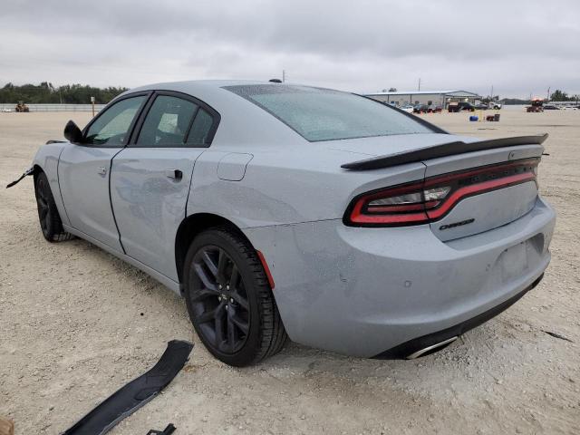 2C3CDXBG1NH203247 - 2022 DODGE CHARGER SXT GRAY photo 2