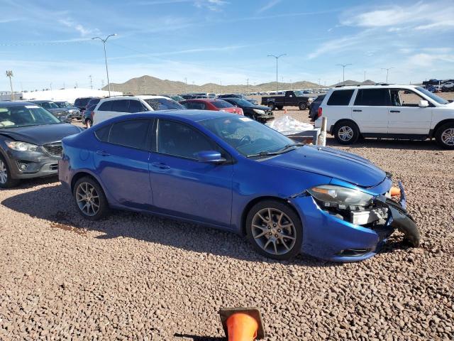 1C3CDFBB5ED863237 - 2014 DODGE DART SXT BLUE photo 4