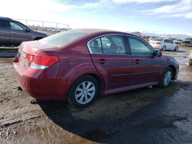 4S3BMBC67C3006566 - 2012 SUBARU LEGACY 2.5I PREMIUM RED photo 3