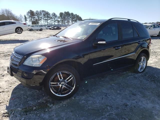 4JGBB22E88A347732 - 2008 MERCEDES-BENZ ML 320 CDI BLACK photo 1