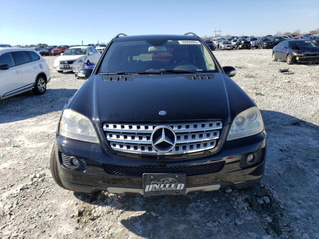 4JGBB22E88A347732 - 2008 MERCEDES-BENZ ML 320 CDI BLACK photo 5