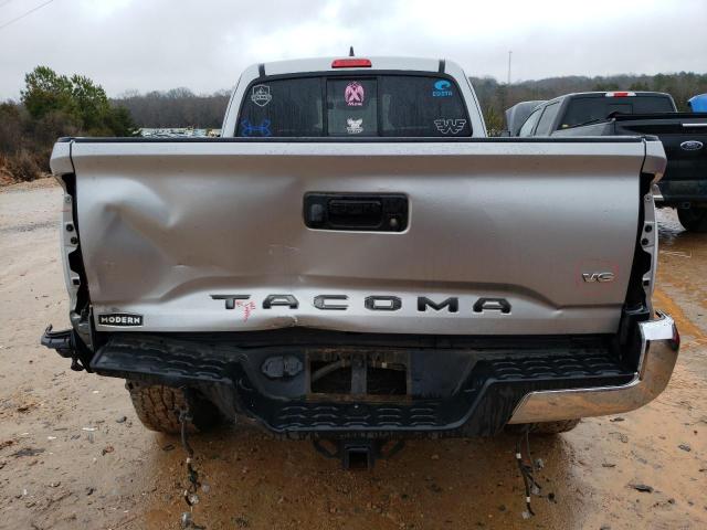 5TFSZ5AN6JX164870 - 2018 TOYOTA TACOMA ACCESS CAB SILVER photo 6