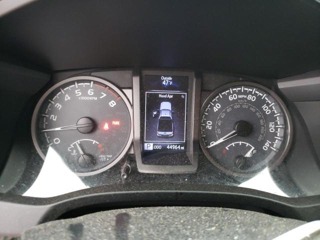 5TFSZ5AN6JX164870 - 2018 TOYOTA TACOMA ACCESS CAB SILVER photo 9