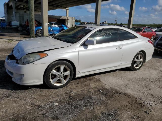 4T1CA38P54U022163 - 2004 TOYOTA CAMRY SOLA SE WHITE photo 1