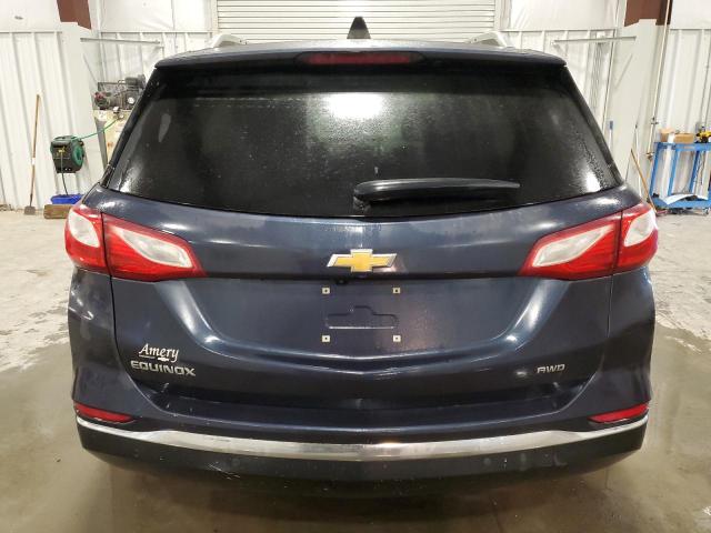 3GNAXSEV4JS568821 - 2018 CHEVROLET EQUINOX LT BLUE photo 6