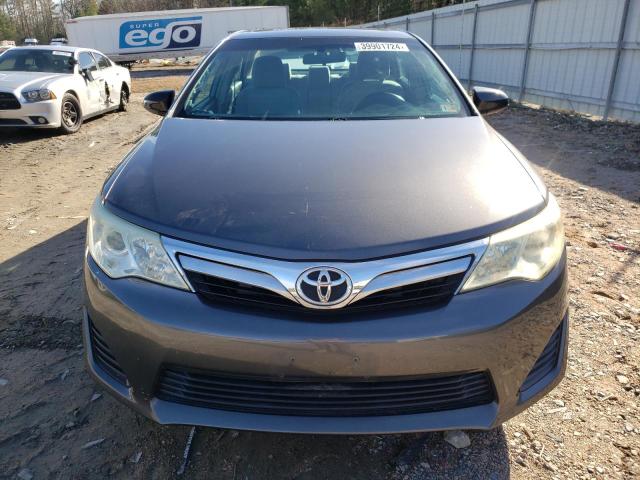 4T4BF1FK3CR184547 - 2012 TOYOTA CAMRY BASE GRAY photo 5