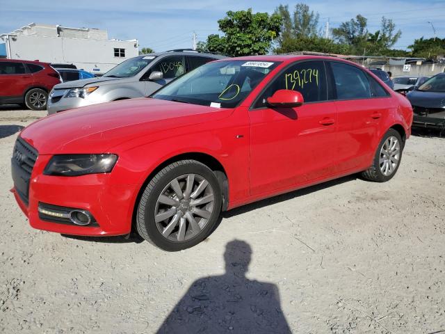 WAUAFAFL4CN013283 - 2012 AUDI A4 PREMIUM RED photo 1