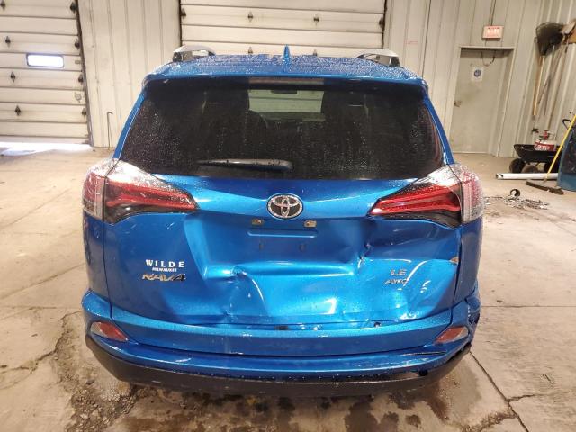 JTMBFREV0JJ232352 - 2018 TOYOTA RAV4 LE BLUE photo 6