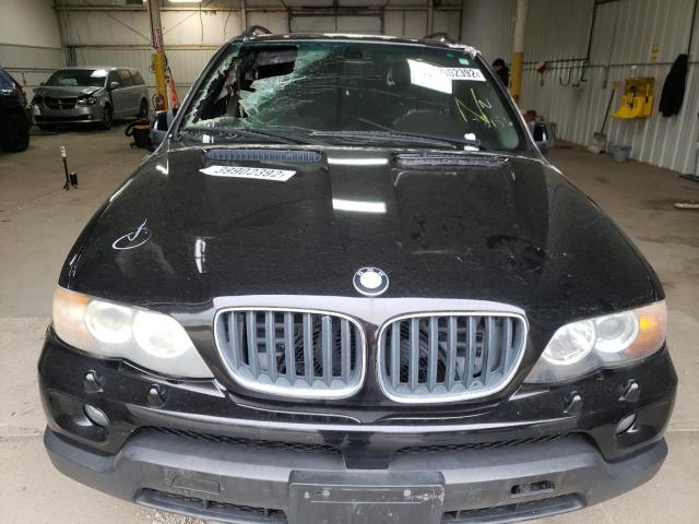 5UXFA13536LY48156 - 2006 BMW X5 3.0I BLACK photo 9