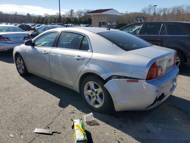 1G1ZC5EB8AF114633 - 2010 CHEVROLET MALIBU 1LT SILVER photo 2