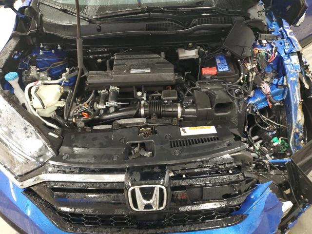 7FARW2H84ME020940 - 2021 HONDA CR-V EXL BLUE photo 12