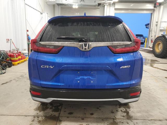 7FARW2H84ME020940 - 2021 HONDA CR-V EXL BLUE photo 6