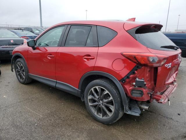 JM3KE4DY4G0771175 - 2016 MAZDA CX-5 GT RED photo 2