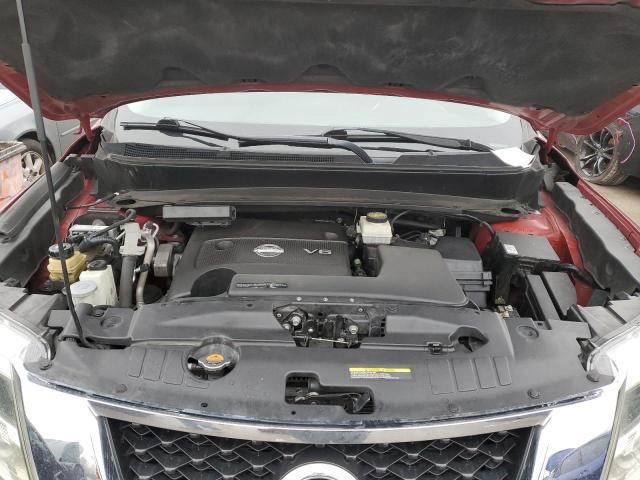 5N1AR2MN6DC658918 - 2013 NISSAN PATHFINDER S BURGUNDY photo 12