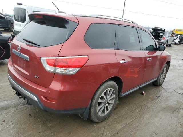 5N1AR2MN6DC658918 - 2013 NISSAN PATHFINDER S BURGUNDY photo 3