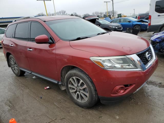5N1AR2MN6DC658918 - 2013 NISSAN PATHFINDER S BURGUNDY photo 4