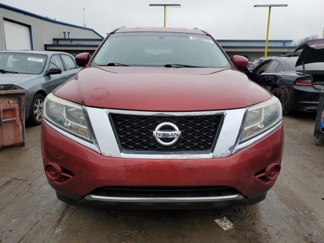 5N1AR2MN6DC658918 - 2013 NISSAN PATHFINDER S BURGUNDY photo 5